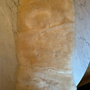 Cream Sheepskin Stroller Insert